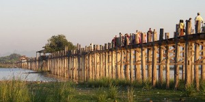 Bridge, teak superstructure