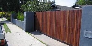 exotic wood fencing project 2 image